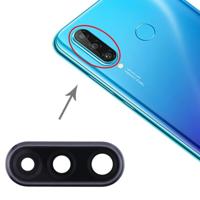 Camera lens cover voor Huawei P30 Lite (48MP) (zwart) - thumbnail