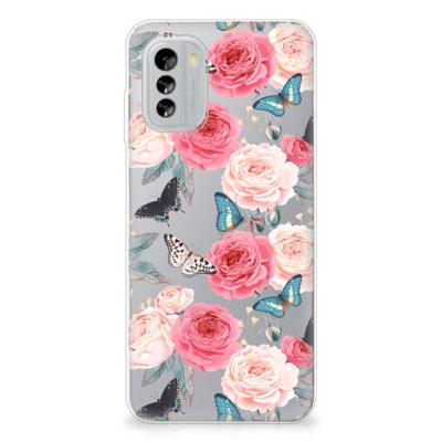 Nokia G60 | TPU Case | Butterfly Roses Nokia G60 | TPU Case | Butterfly Roses