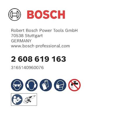Bosch Accessoires X-LOCK Fiberschijf, 125mm, G 100, R574, Best for Metal - 1 stuk(s) - 2608619163