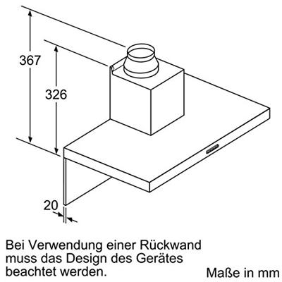 Siemens LC64BBC50 Schouwkap Grijs - thumbnail