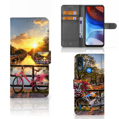 Motorola Moto E7i Power | E7 Power | Flip Cover | Amsterdamse Grachten Motorola Moto E7i Power | E7 Power | Flip Cover | Amsterdamse Grachten