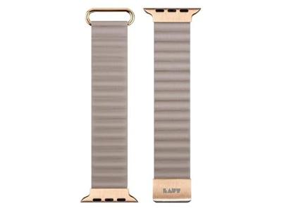 LAUT Novi Leather Loop Apple Watch 38mm / 40mm / 41mm beige