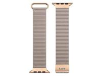 LAUT Novi Leather Loop Apple Watch 38mm / 40mm / 41mm beige - thumbnail