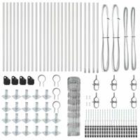 Weidehekwerk Zilver 50 x 0.8 m Gegalvaniseerd staal - thumbnail