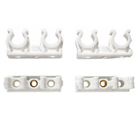 Cornat Dubbele Clip Koperbuis 15Mm (4St) - T561203 - thumbnail