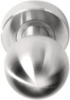 Formani Basics LB55V voordeurknop vast op rozet - mat RVS - thumbnail