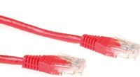ACT IB3703 U/UTP CAT6A Patchkabel Rood - 3 meter - thumbnail