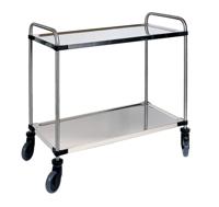 Serveerwagen met 2 plateaus 870x570x950mm - thumbnail