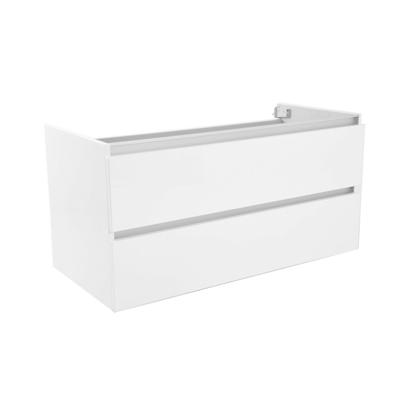 Onderkast Wiesbaden Vision 100x46 Wit (2 laden) Onderkast Wiesbaden Vision 100x46 Wit (2 laden)