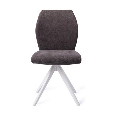 Jesper Home Eetkamerstoel 'Ikata' Turn White, Draaibaar, kleur Almost Black