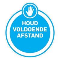 Pictogram Houd voldoende afstand 31,5cm - thumbnail