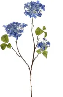 Pure Royal kunsttak hydrangea 70cm donker blauw - thumbnail