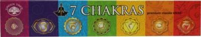 Green Tree Wierook 7 Chakra (12 pakjes) Green Tree Wierook 7 Chakra (12 pakjes)