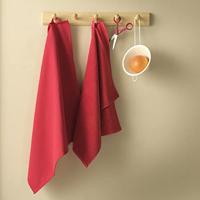 DDDDD DDDDD theedoek logo 60x65cm red - thumbnail