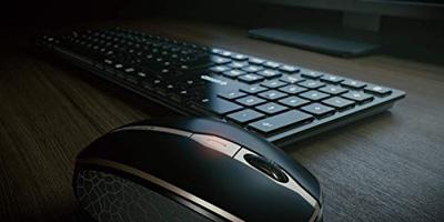 Cherry DW 9000 Slim zwart - thumbnail