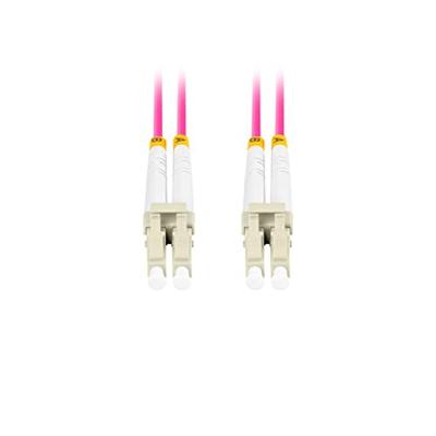 Slang Lanberg OM4 50/125 Paars Duplex 1 m