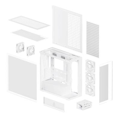 Arctic Xtender Midi-tower PC-behuizing, Gaming-behuizing Wit Arctic Xtender Midi-tower PC-behuizing, Gaming-behuizing Wit
