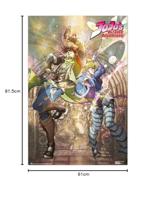 Poster Jojo&apos;s Bizarre Adventure - Joseph Joestar & Caesar Zeppeli 61x91,5cm - thumbnail