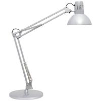 Bureaulamp MAUL Study voet excl.LED lamp E27 zilver - thumbnail