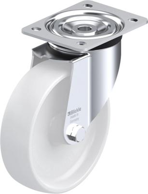 Blickle L-PO 175G Zwenkwiel Wieldiameter: 175 mm Draagvermogen (max.): 400 kg 1 stuk(s) Blickle L-PO 175G Zwenkwiel Wieldiameter: 175 mm Draagvermogen (max.): 400 kg 1 stuk(s)