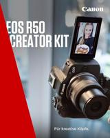 Canon EOS R50 zwart + RF-S 18-45mm Content Creator Kit - thumbnail