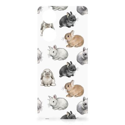 Case Anti-shock voor OPPO A98 Konijntjes Case Anti-shock voor OPPO A98 Konijntjes