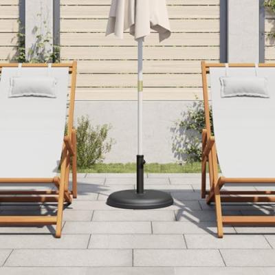 VidaXL Parasolvoet voor stokken van ø32/35/38 mm 15 kg rond