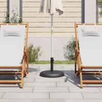 Parasolvoet voor stokken van Ø32/35/38 mm 15 kg rond - thumbnail