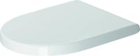 Duravit Starck 3 WC-zitting - 37x43.1x4.3cm - softclose & quickrelease - Kunststof - glans wit 0063890000 - thumbnail