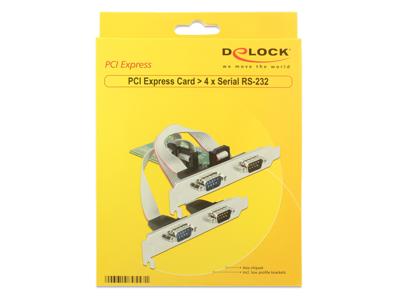 Delock 89557 PCI Express kaart PCIe