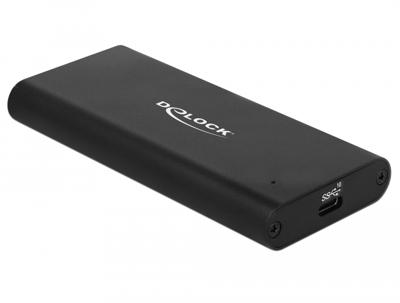DeLOCK 42614 behuizing voor opslagstations SDD-behuizing Zwart