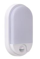 Lucide HUPS IR - Wandlamp Binnen/Buiten - LED - 1x10W 3000K - IP54 - Beweging & dag/nacht sensor - Wit - thumbnail