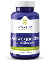 Vitakruid Ashwagandha 5% withanoliden KSM-66® & Bioperine® 60 - thumbnail