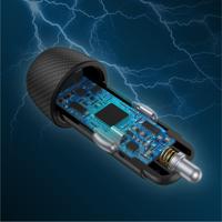 Unitek P1400A Autolader 38W USB-A USB-C QC 3.0 - thumbnail