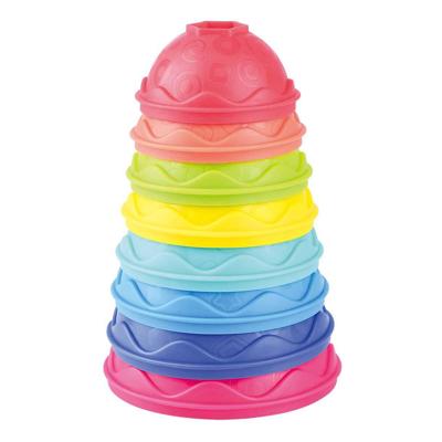 Playgo leer en stapelbekers - 8dlg.