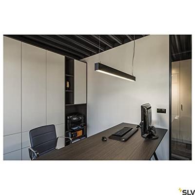 SLV GLENOS 1001403 LED-hanglamp LED vast ingebouwd 46 W Zwart SLV GLENOS 1001403 LED-hanglamp LED vast ingebouwd 46 W Zwart