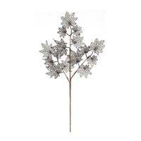 Kunsttak esdoorn blad L75cm Zwart - thumbnail