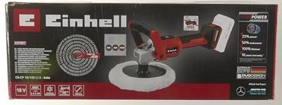 Einhell CE-CP 18/180 Li E Solo - Accu Polijst-/Schuurmachine | 18V | 180 mm | Zonder accu en lader - 2093320 2093320 - thumbnail