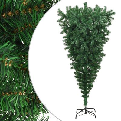VidaXL Kunstkerstboom omgekeerd met standaard 180 cm groen
