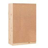 Boekenkast 70x33x110 massief grenenhout - thumbnail