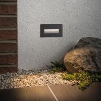 Paulmann 94383 Wandinbouwarmatuur LED vast ingebouwd LED Zwart - thumbnail