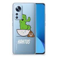 Xiaomi 12 | 12X Telefoonhoesje met Naam Cactus Poo - thumbnail