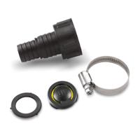 Kärcher Home & Garden 6.997-359.0 Anschluss fuer Saugschlauch 3/4+ 1 Aansluitset voor pomp 30,3 mm (1) binnendraad, 24,2 mm (3/4) binnendraad Kunststof - thumbnail
