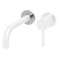 Wiesbaden Caral RVS schuifrozet voor inbouw uitloop 75 mm messing | Geborsteld staal PVD - thumbnail