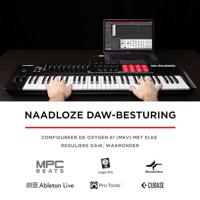 M-AUDIO Oxygen 61 (MKV) MIDI toetsenbord 61 toetsen USB Zwart - thumbnail