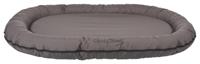 TRIXIE KUSSEN SAMOA CLASSIC OVAAL NYLON GRIJS 100X75X10 CM - thumbnail
