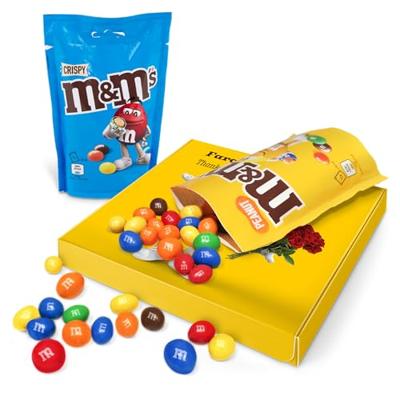 Gepersonaliseerde M&M&apos;s giftbox met chocolade - thumbnail