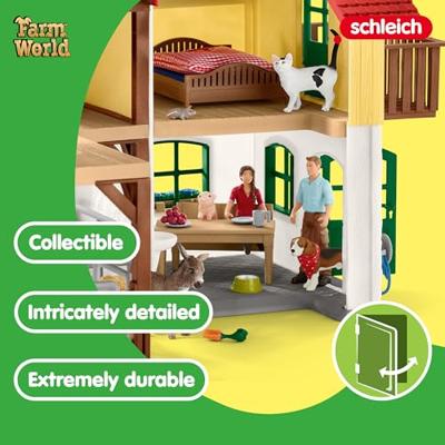 Schleich farm world boerderij met stal en dieren