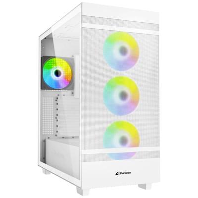 Sharkoon Rebel C50 White RGB midi tower behuizing