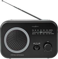 FM/AM-Radio | 1,8 W | Zakformaat | Zwart - thumbnail